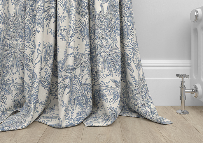 Maui, Indigo - Made to Measure Curtains - Image 6